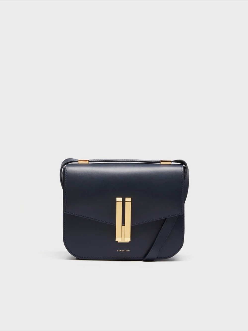 DeMellier Navy Smooth Vancouver Bag